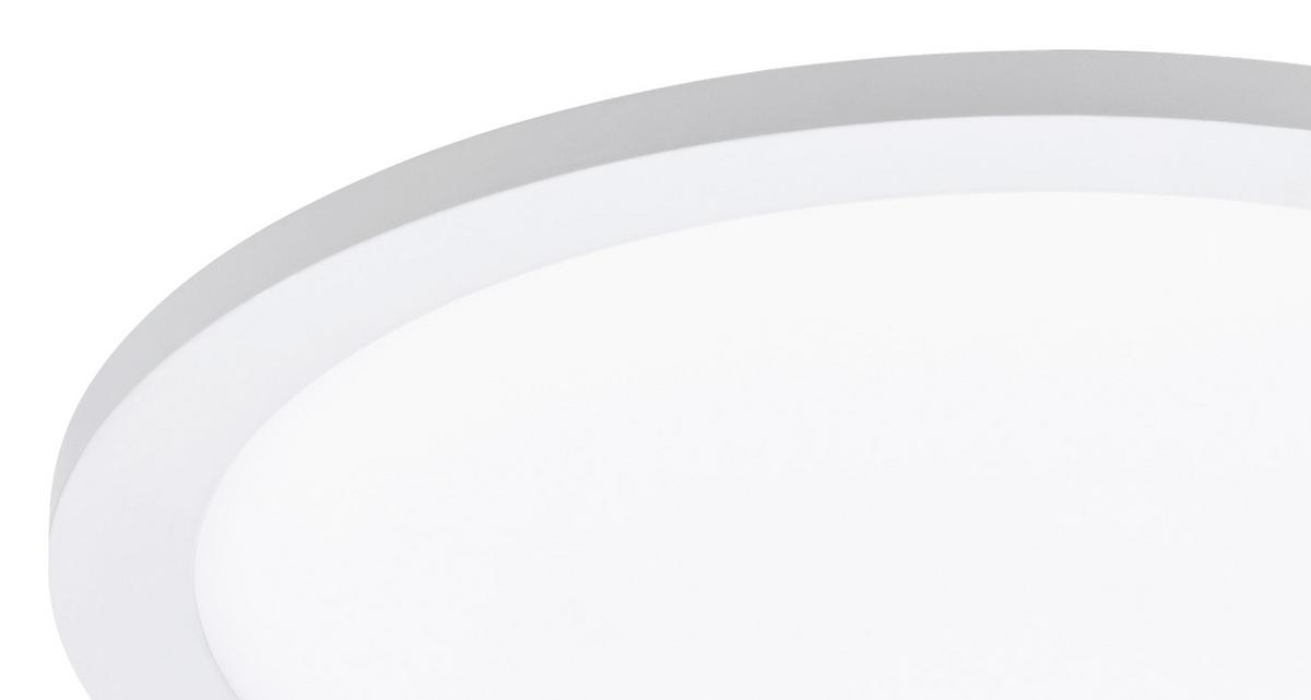 LED-Paneel Sarsina max. 17 Watt - Weiß, MODERN, Kunststoff/Metall (30/5cm) - Eglo