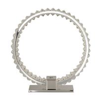 Led Asztali Lámpa Eu38910-1cc Hoop - krómszínű, Lifestyle, üveg/fém (35/10/38cm)