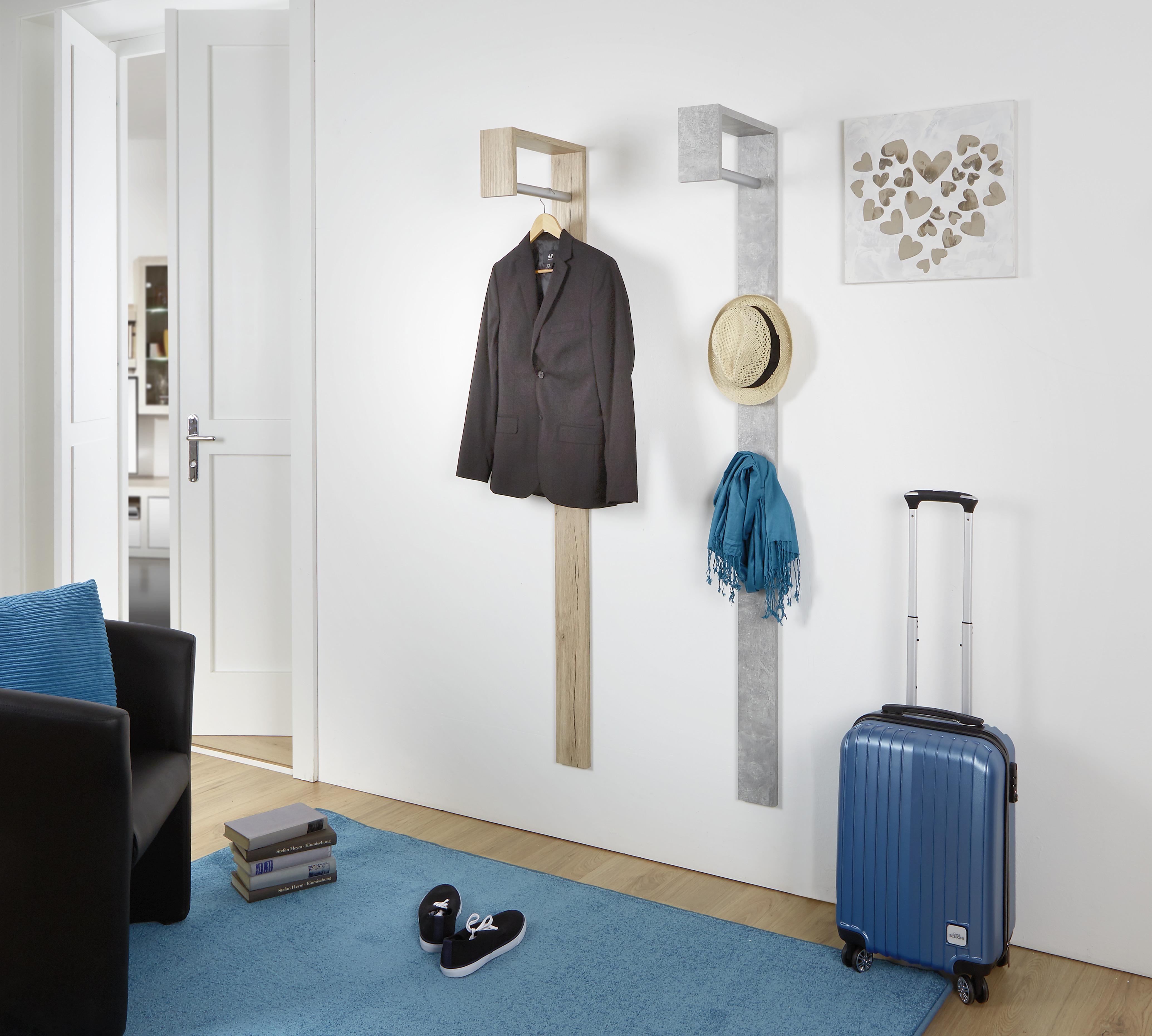 Garderobni Panel Senex - siva, Moderno, drvo (10/170/33cm) - Modern Living