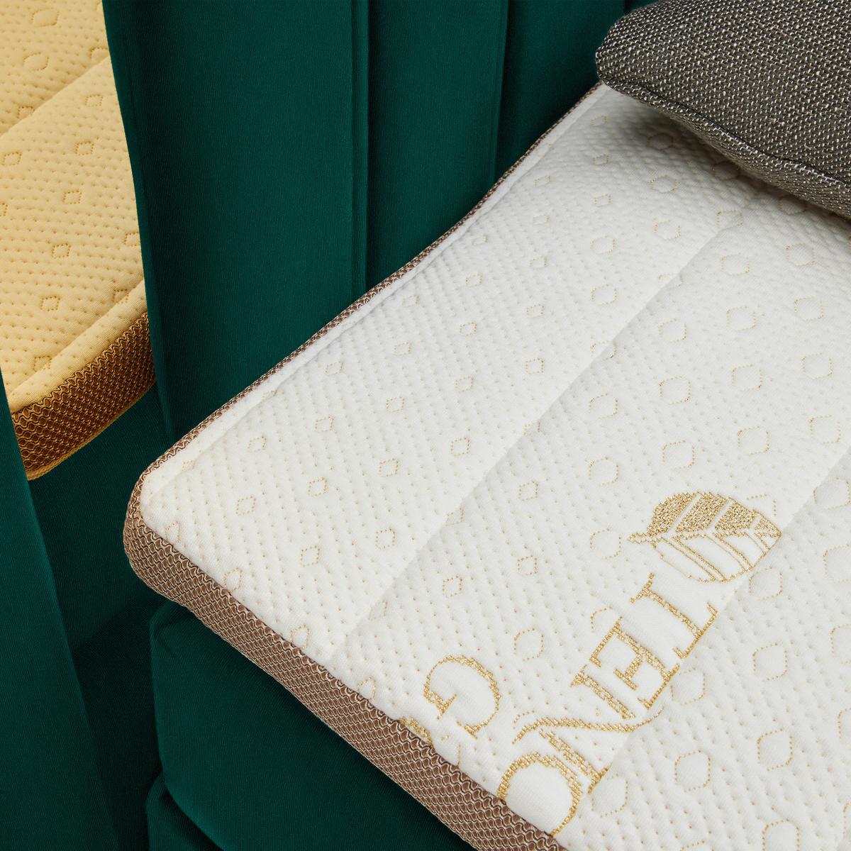 Boxspringbett Minola Gold Dunkelgrün ca. 160x200cm - Dunkelgrün/Schwarz, KONVENTIONELL, Kunststoff/Textil (160/200cm) - Premium Living