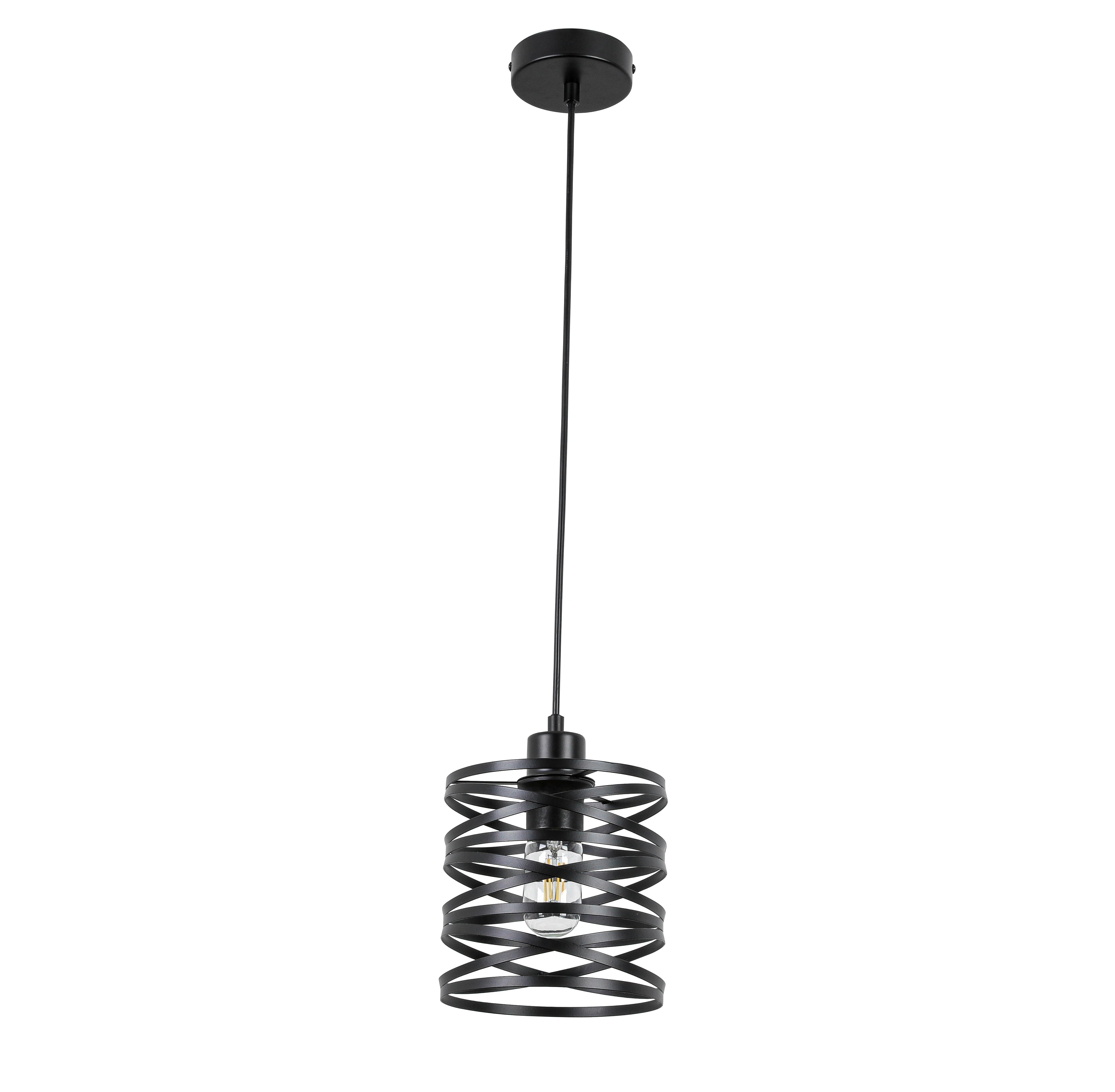 HÄNGLAMPA ESILA - svart, Modern, metall/plast (17/120cm) - Mömax