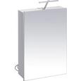 Spiegelschrank ca. 50x75x16cm inkl. Led - Weiß, MODERN, Holz (50/75/16cm) - MÖMAX modern living