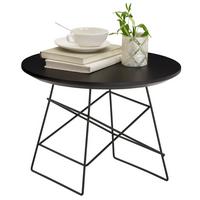 STOLIK KAWOWY GRID - czarny, Design, metal/drewno (45/45/32,5cm) - Innovation