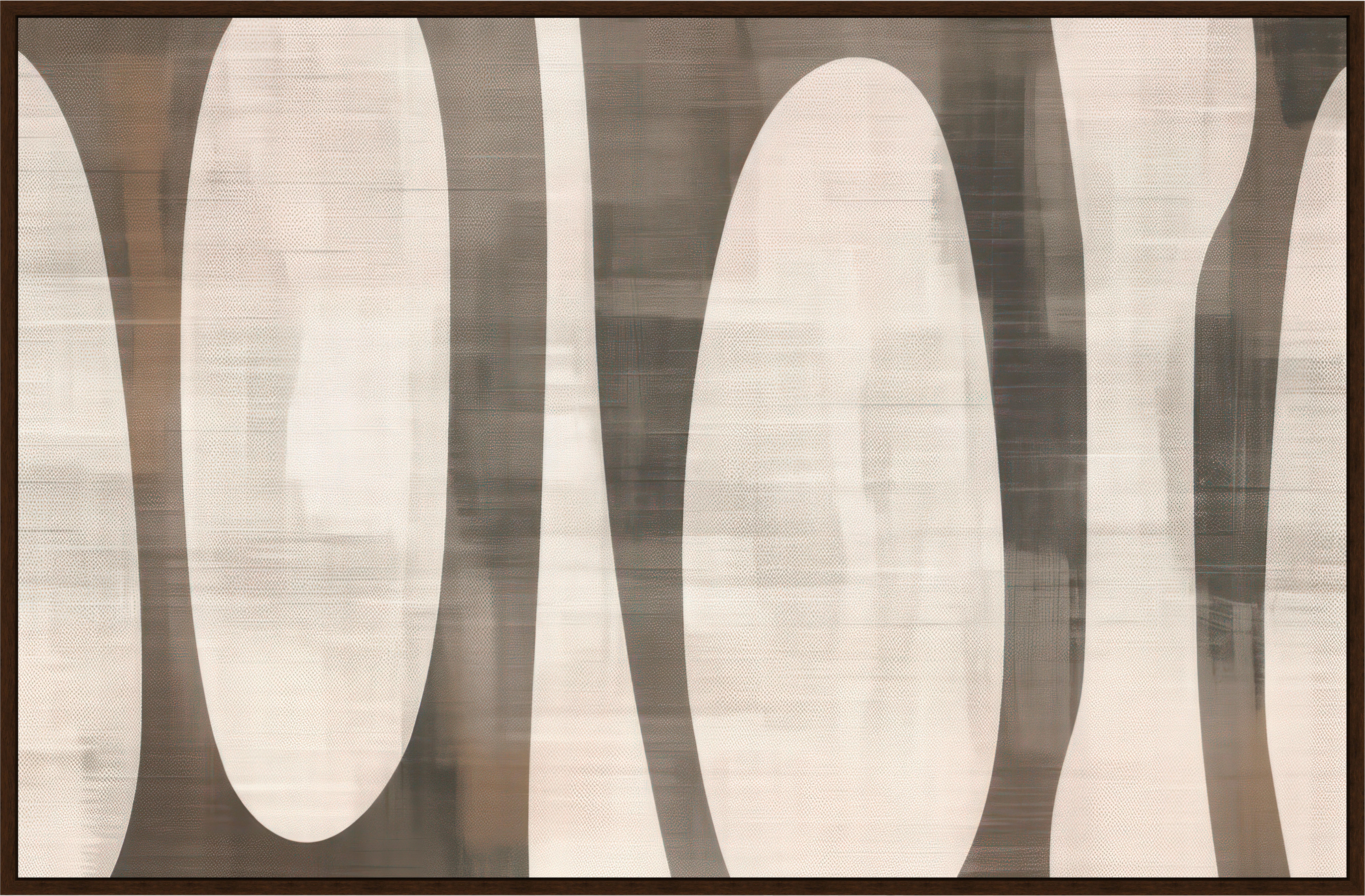 Keilrahmenbild Lotta ca. 60x90cm - Dunkelbraun/Beige, MODERN, Holzwerkstoff/Kunststoff (60/90cm) - Premium Living