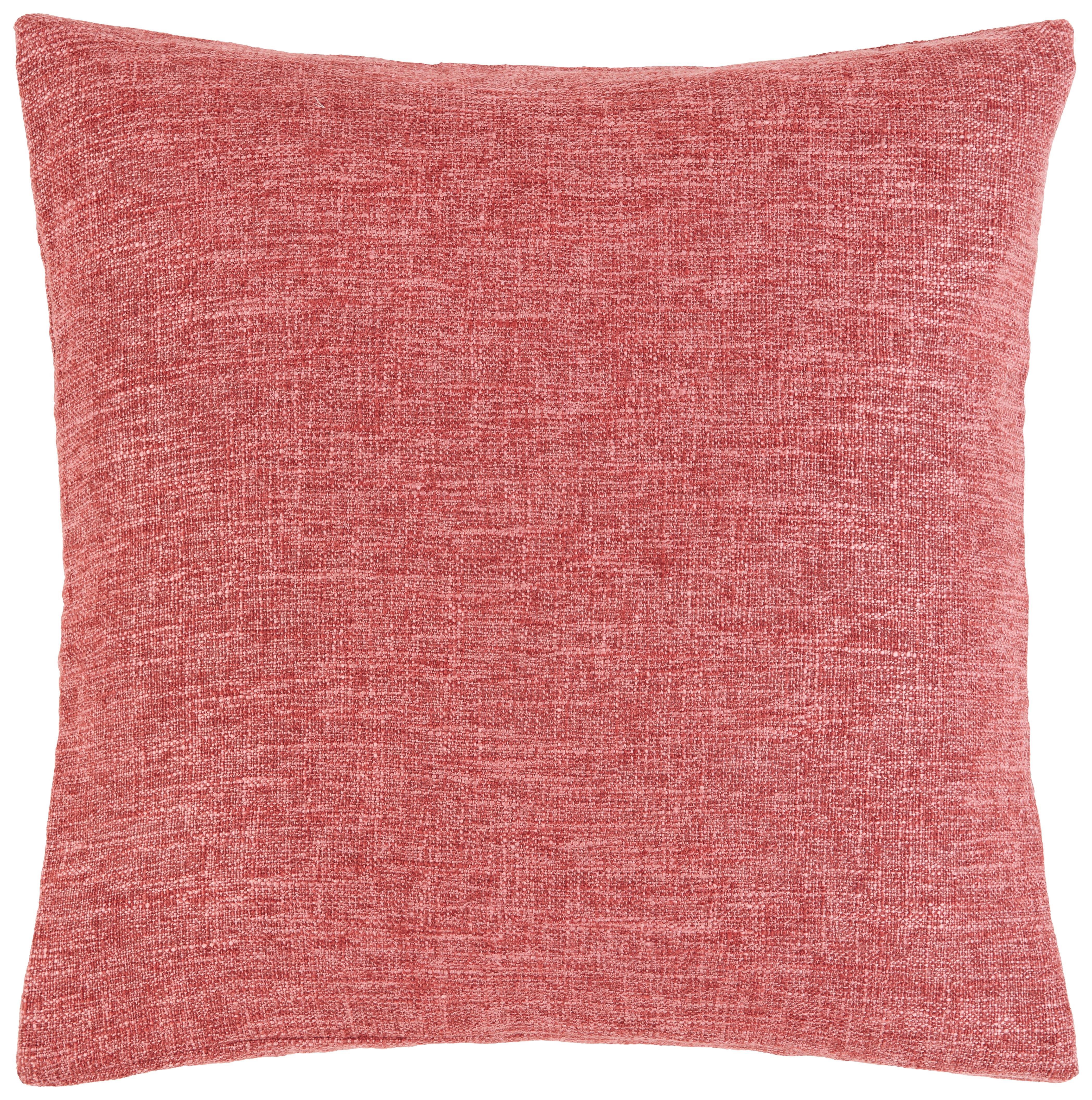 Kissenhülle Leinen in Bordeaux ca. 40x40cm - Bordeaux, Textil (40/40cm) - Modern Living