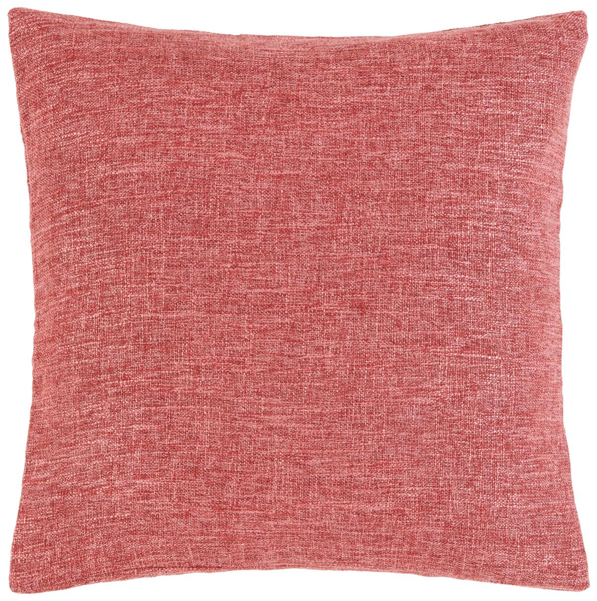 Kissenhülle Leinen in Bordeaux ca. 40x40cm - Bordeaux, Textil (40/40cm) - Modern Living
