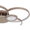 LEDPLAFONDLAMP GENIAL - Champagne/Cappuccino, Modern, Kunststof/Metaal (80/64/9cm) - Mömax
