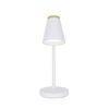 LED-BORDSLAMPA WHITE - vit, Modern, metall/plast (13/13/42cm) - Mömax