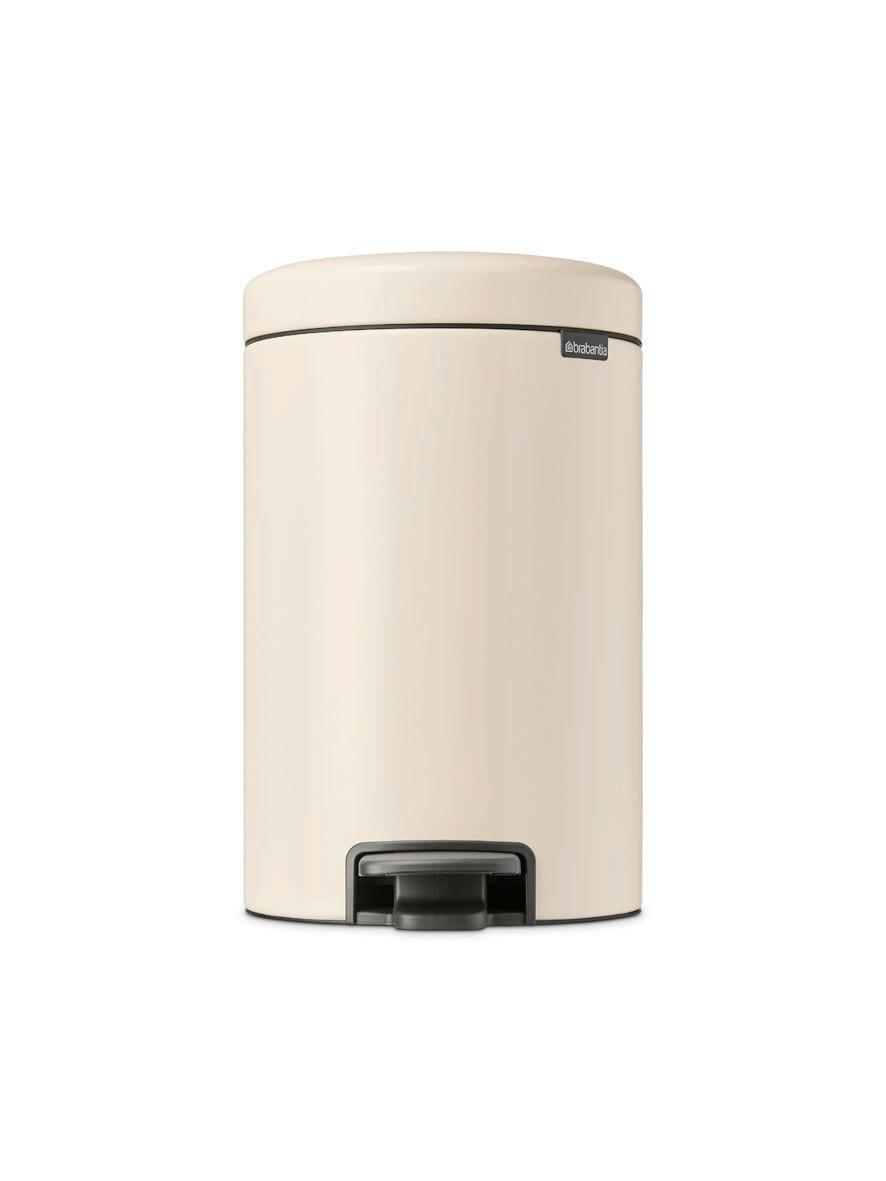 KOSZ NA ODPADY 149924 - beżowy, Design, tworzywo sztuczne/metal (25.1/41.1/33.8cm) - Brabantia