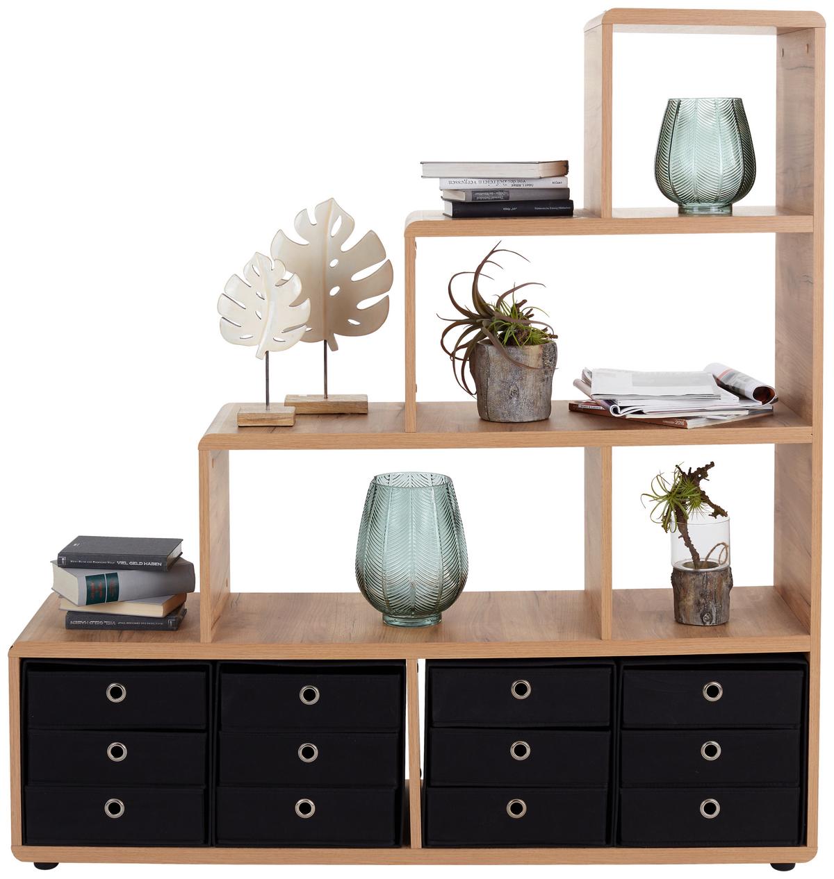 Etajeră Fontana FTR01 - stejar Artisan, Modern (138,5/148/35cm) - Modern Living