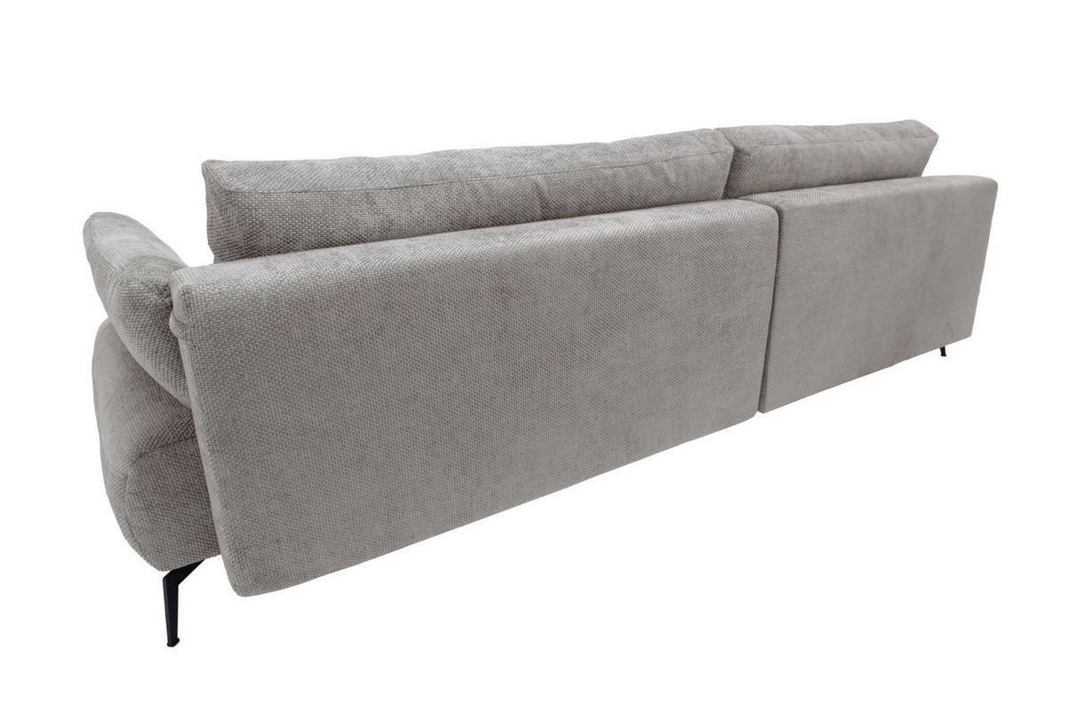 Kutna Garnitura Madison - bež/crna, Moderno (186/92/284cm) - Modern Living
