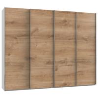Ormar S Kliznim Vratima Level 36 A - bijela/boje hrasta, Moderno, drvni materijal (300/236/65cm) - Modern Living