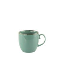 Kaffeebecher Capri aus Porzellan ca. 520ml - Grün, Modern, Keramik - Mömax