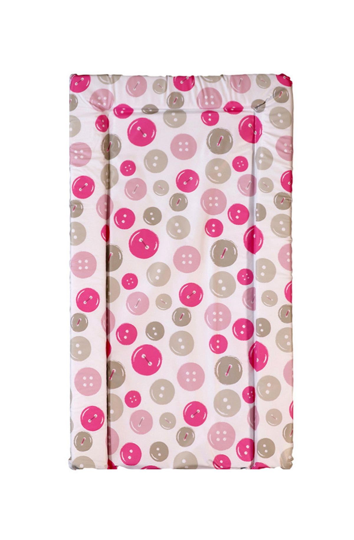 Pelenkázó Alátét Pink Buttons - (38/3/70cm)