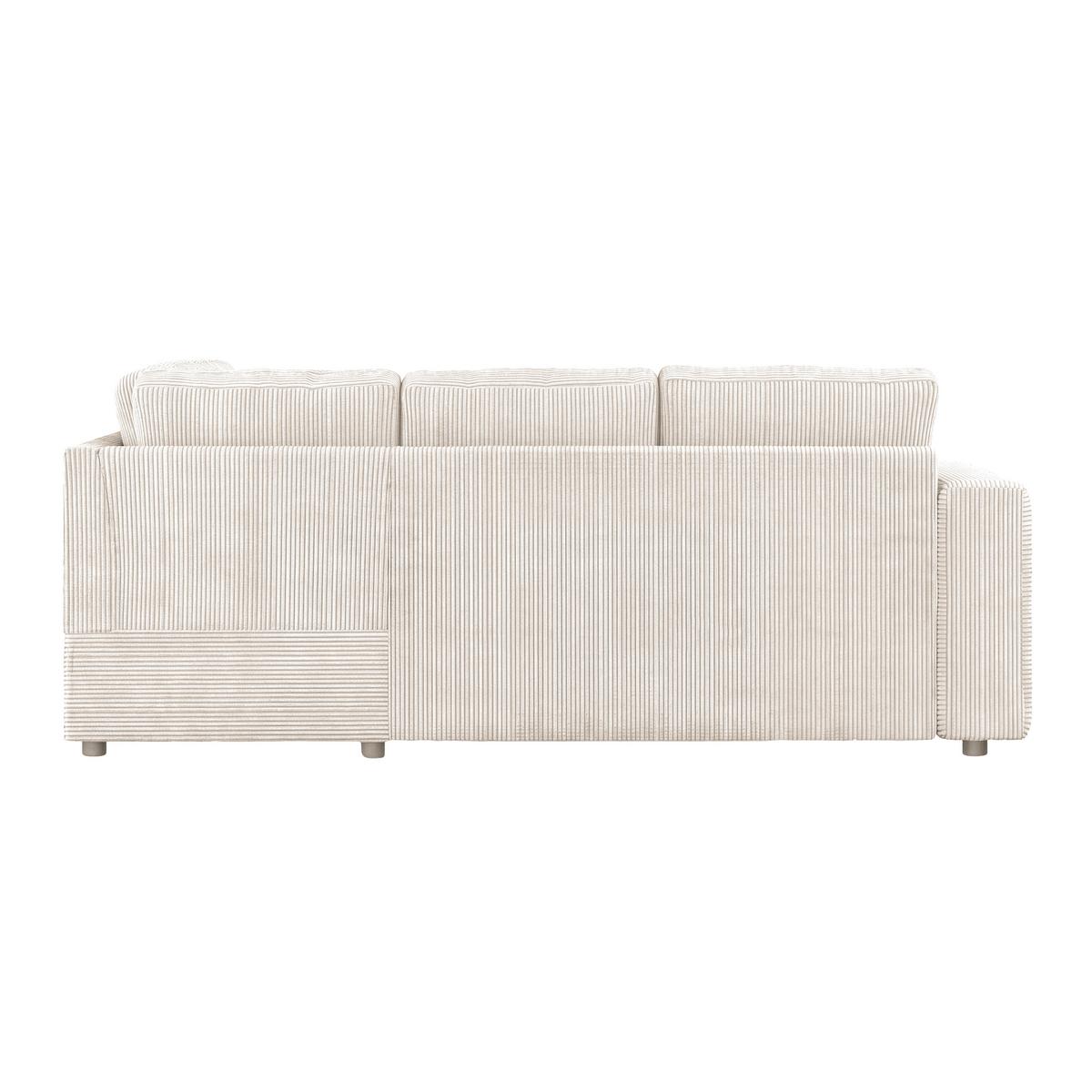 Colțar Toulouse - sidefiu, Trend, lemn/metal (224/206cm)