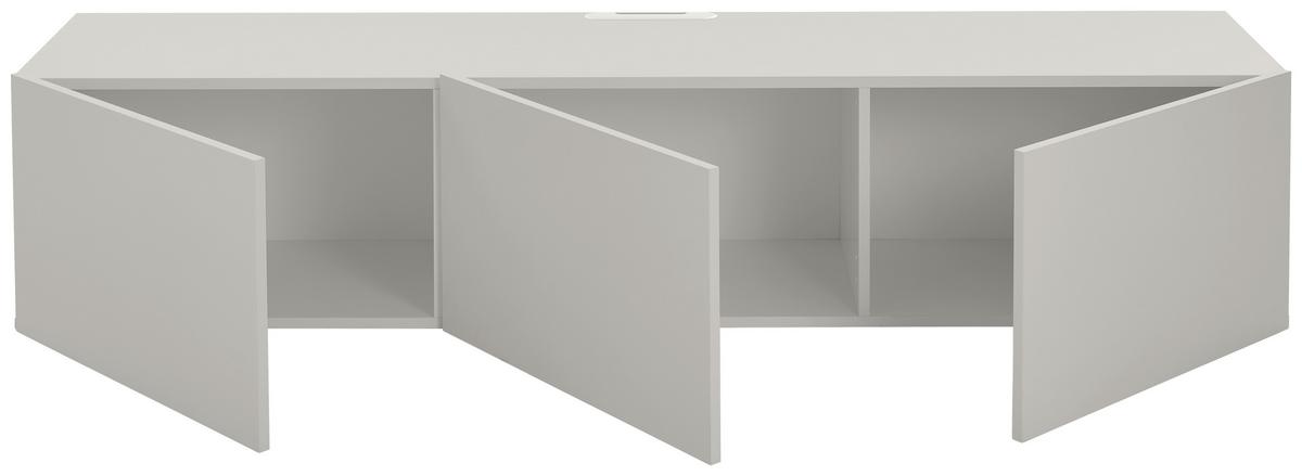 KOMODA NISKA NEWNIQ - kaszmir, Design, materiał drewnopochodny (180/36,7/42cm) - Hom`in