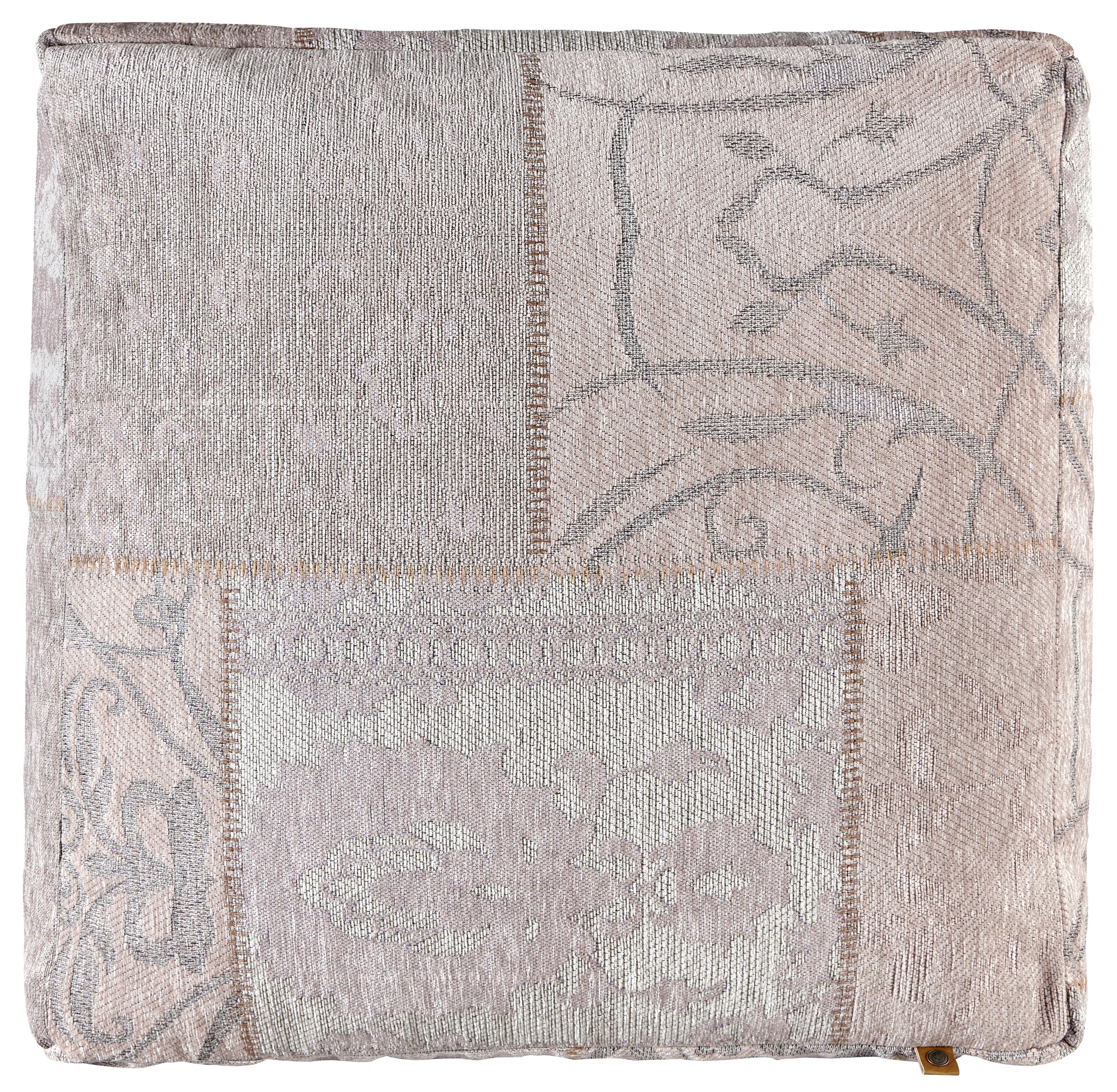 Pouf Samara in Rosa ca. 60x30cm - MODERN, Textil (60/60/30cm) - Bessagi Home