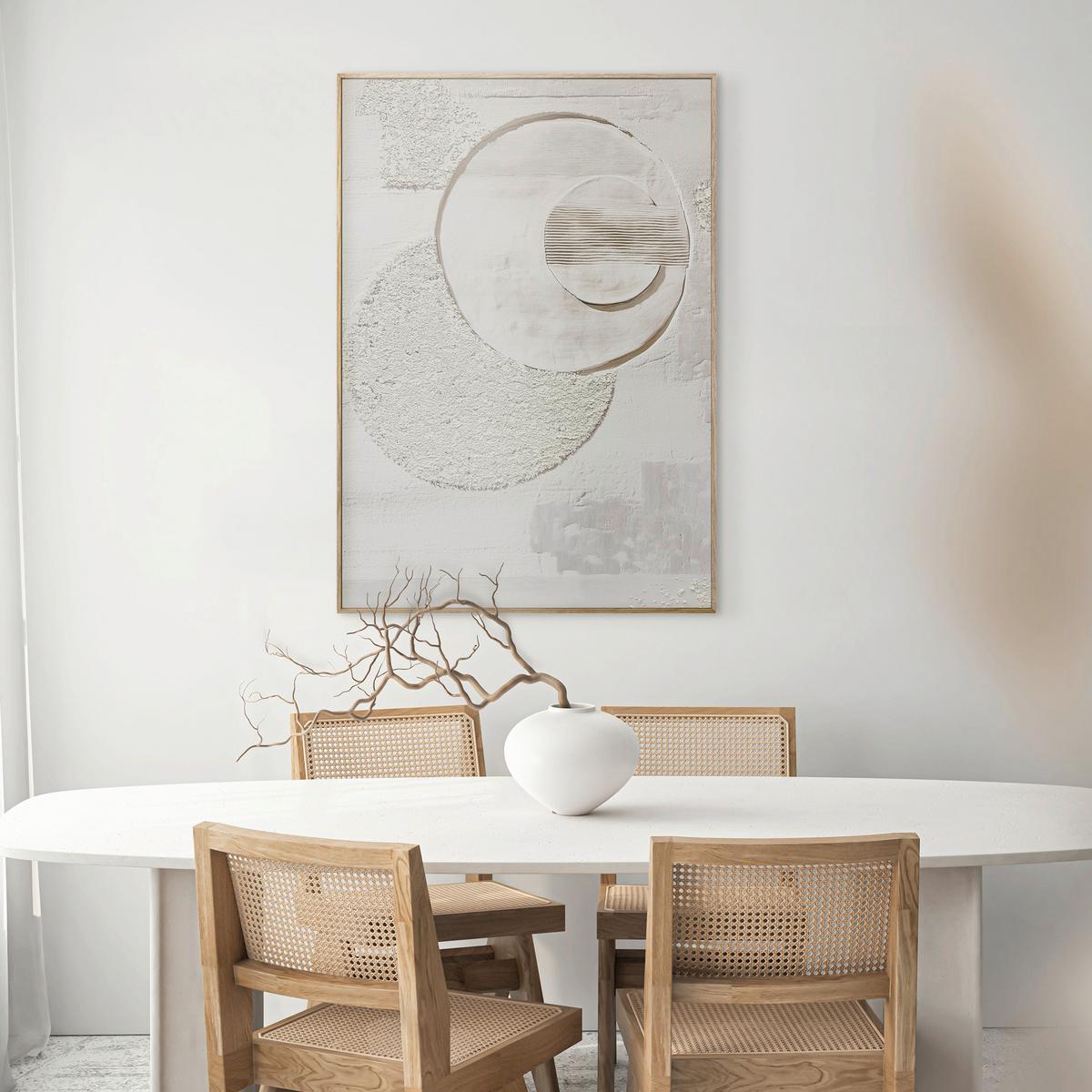Leinwandbild CA-15809 Beige ca. 70x100cm - Beige, Basics, Holz/Textil (70/100cm)