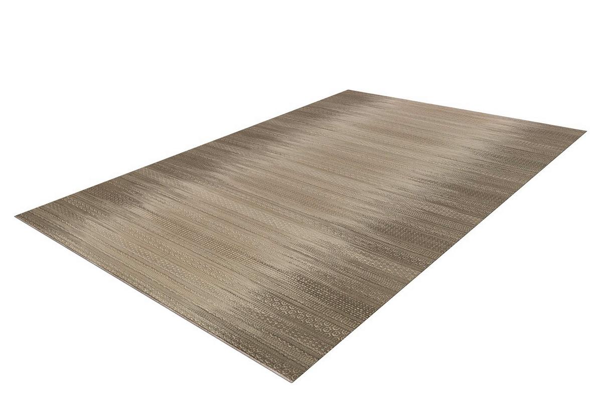 FLACHWEBETEPPICH SUNSET 8070 TAUPE 140 X 200 - Taupe, Basics, Textil (140/200cm) - Kayoom