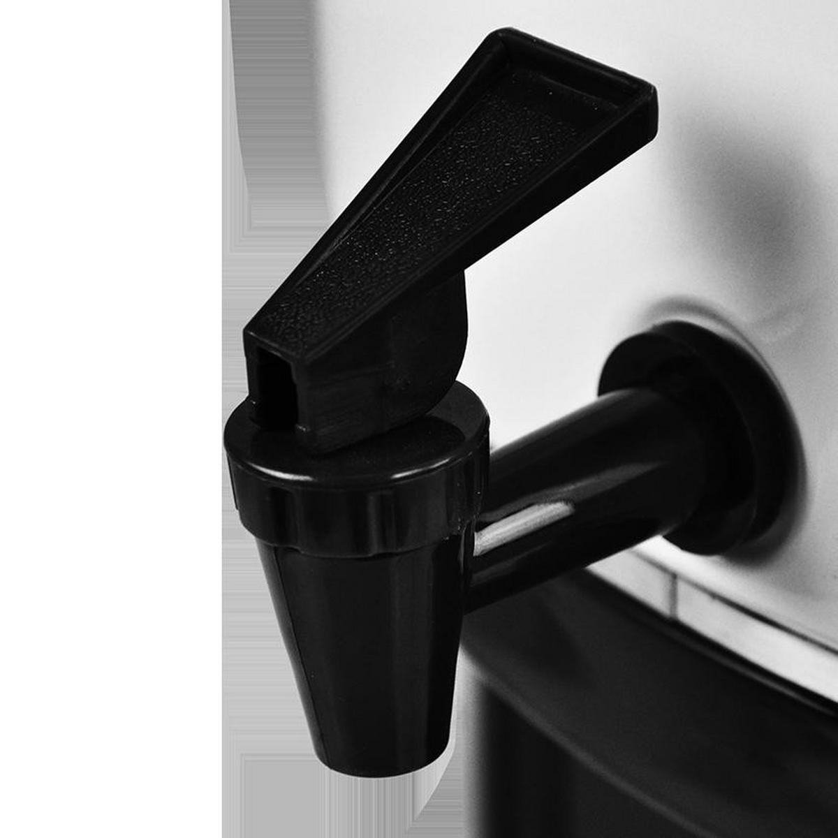 GARNEK ELEKTRYCZNY CHARLIE - czarny/biały, Basics, tworzywo sztuczne/metal (46/48,5cm) - Atrigo