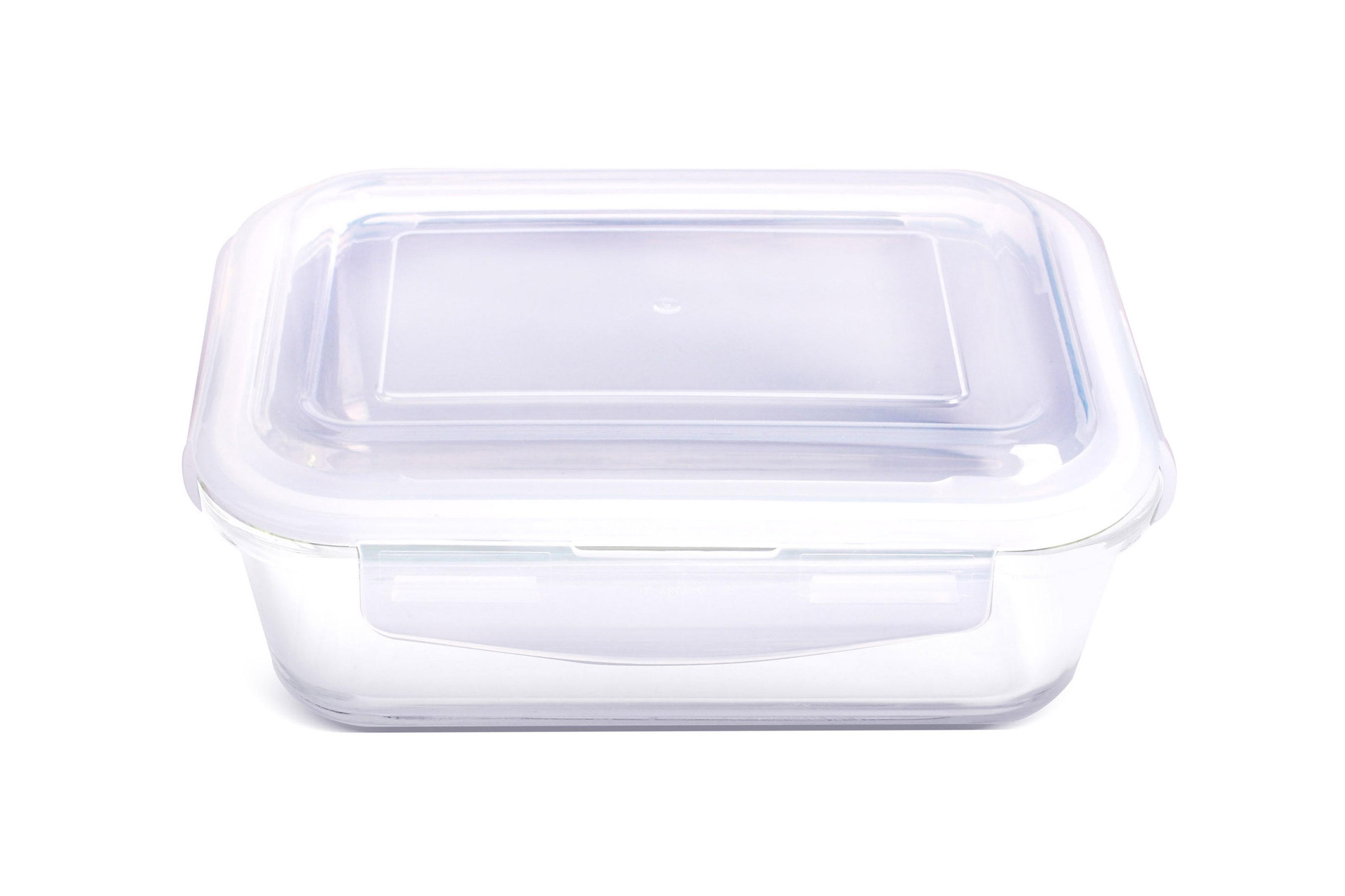 Frischhaltedose Fresch aus Glas ca. 2,5l - Klar, Glas/Kunststoff (25,8/21,1/9,5cm) - Mömax