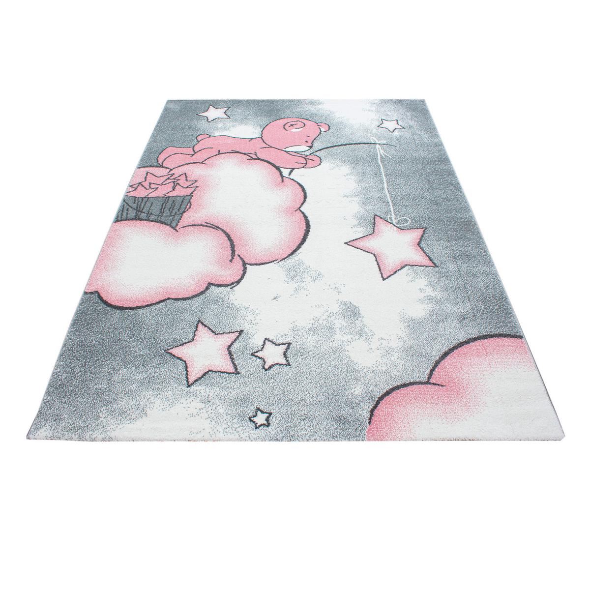 Kinderteppich Kids Pink ca. 200x290cm - Pink, Trend, Textil (200/290cm) - Ben'n'jen