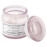 Gyertya Üvegben Tetővel Aurelie - Fehér/Halvány rózsaszín, Üveg (10/10cm) - Mömax modern living