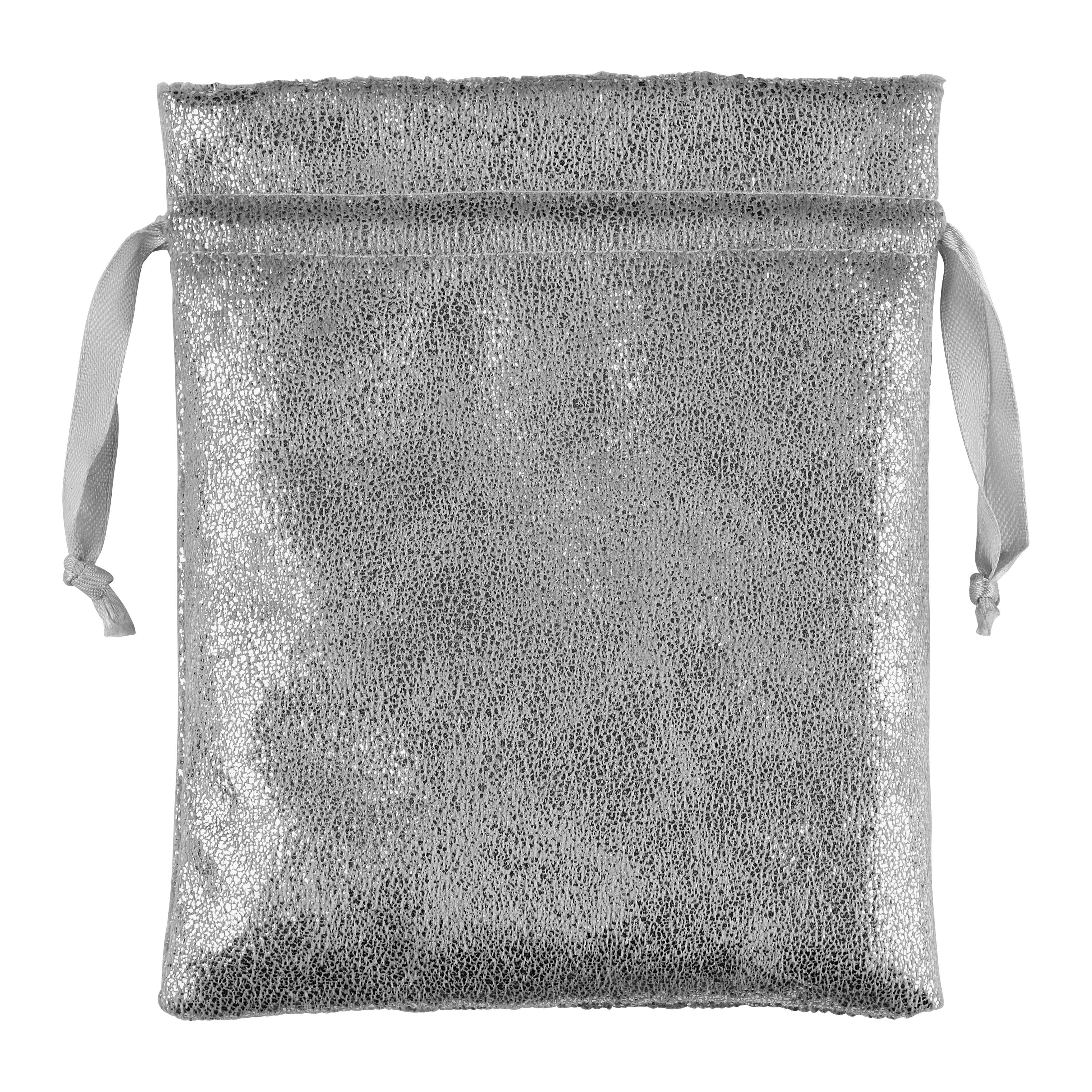 Geschenktaschenset Franzi diverse Farben - Pink/Weiß Hochglanz, KONVENTIONELL, Textil (12/14cm) - Mömax
