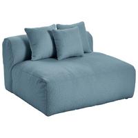 Modul Sofaelement Bloom Blau - Blau, Trend, Textil (120/70/122cm) - Livetastic