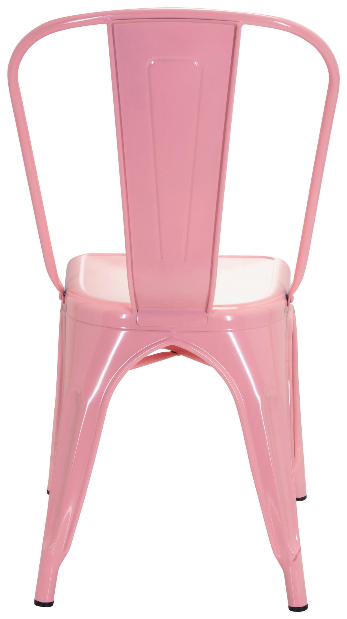 Stol Vantaggio Comfort, Roza - roza, Basics, kovina (44/84/54cm) - MID.YOU