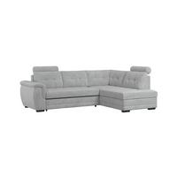 Coltar FALCO NEW - gri deschis, Konventionell, textil (251/183cm) - Mömax