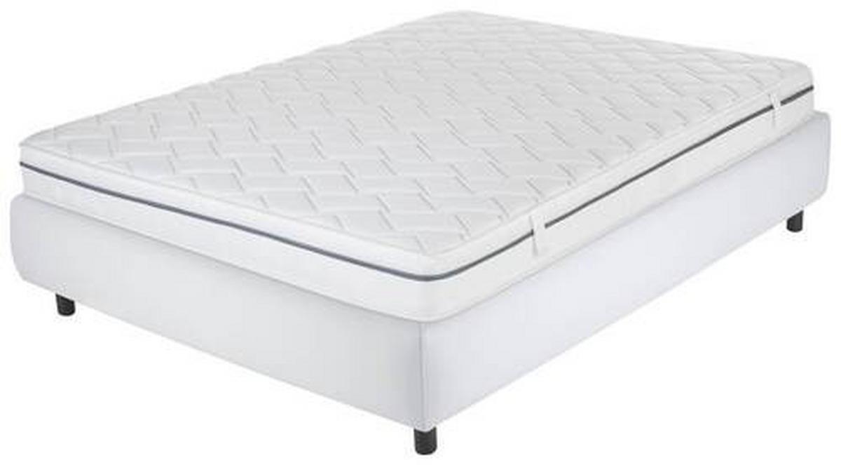 Kaltschaummatratze Air Deluxe 3D H2/3 ca. 140x200cm - Weiß, Basics, Textil (140/200cm) - MID.YOU