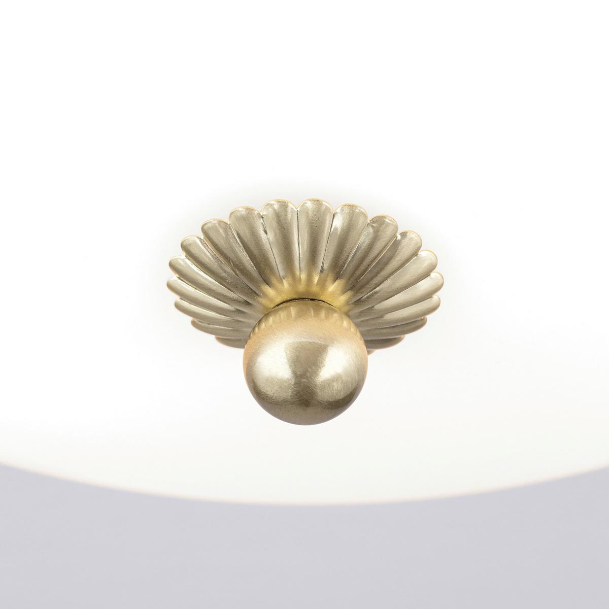 LAMPA SUFITOWA DL 7-792/35 MS-MATT EMPIRA - kolor mosiężny, Lifestyle, metal/szkło (35,5/12,5cm)