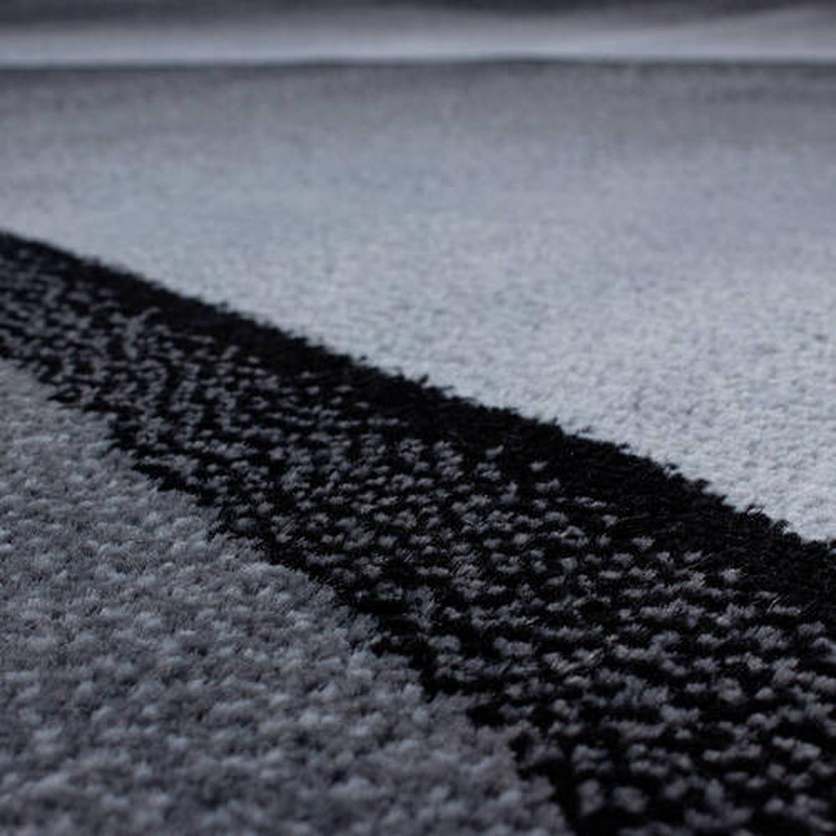 Webteppich Plus Schwarz ca. 280x370cm - Schwarz, Basics, Textil (280/370cm) - Novel