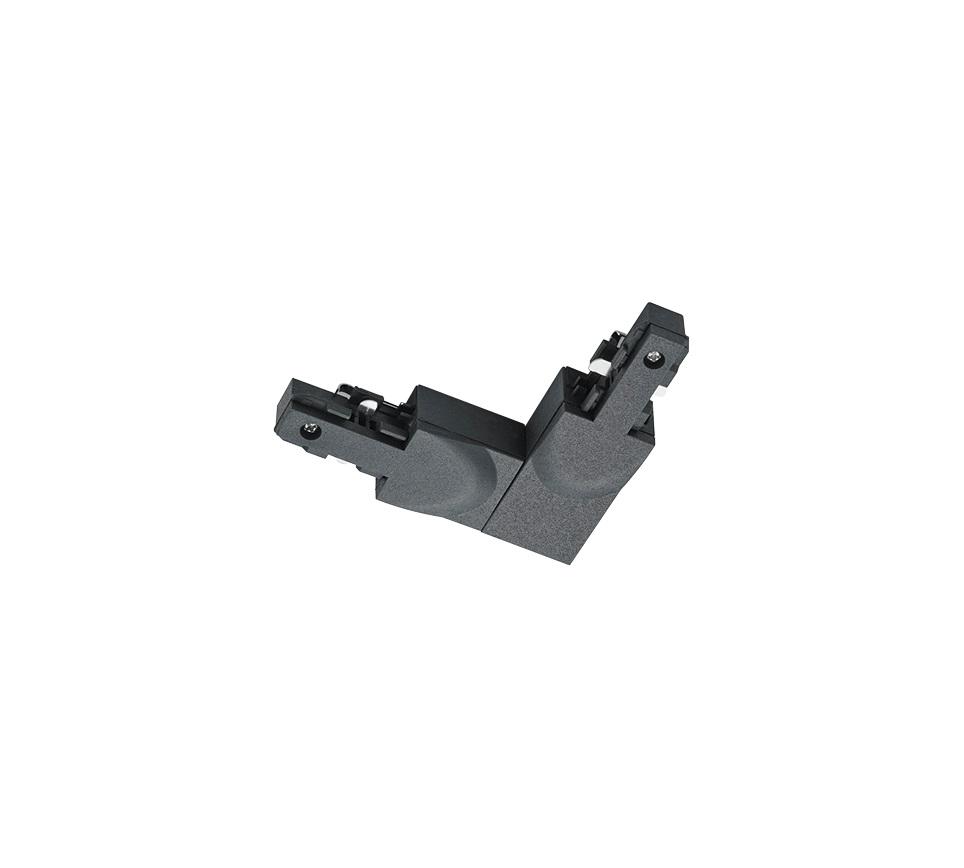Schienensystem-Verbinder Duoline Schwarz - Schwarz, Design (9/2/10cm) - Trio Leuchten