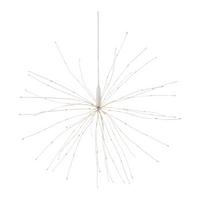 Okrasna Led-svetilka Kaja - črna, kovina/umetna masa (40cm) - Mömax