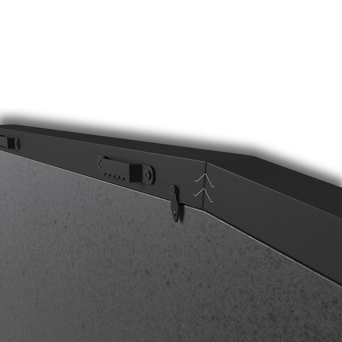 Fotorahmen T-Frame Schwarz - Schwarz, Design, Kunststoff (3,2/62,2/72,4cm) - Umbra