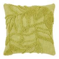 Zierkissen Leaves Grün ca. 45x45cm - Grün, Modern (45/45cm) - Modern Living