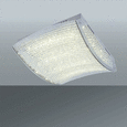 LED-Deckenleuchte Lene, max. 24 Watt - KONVENTIONELL, Glas/Metall (40/40cm) - PREMIUM LIVING