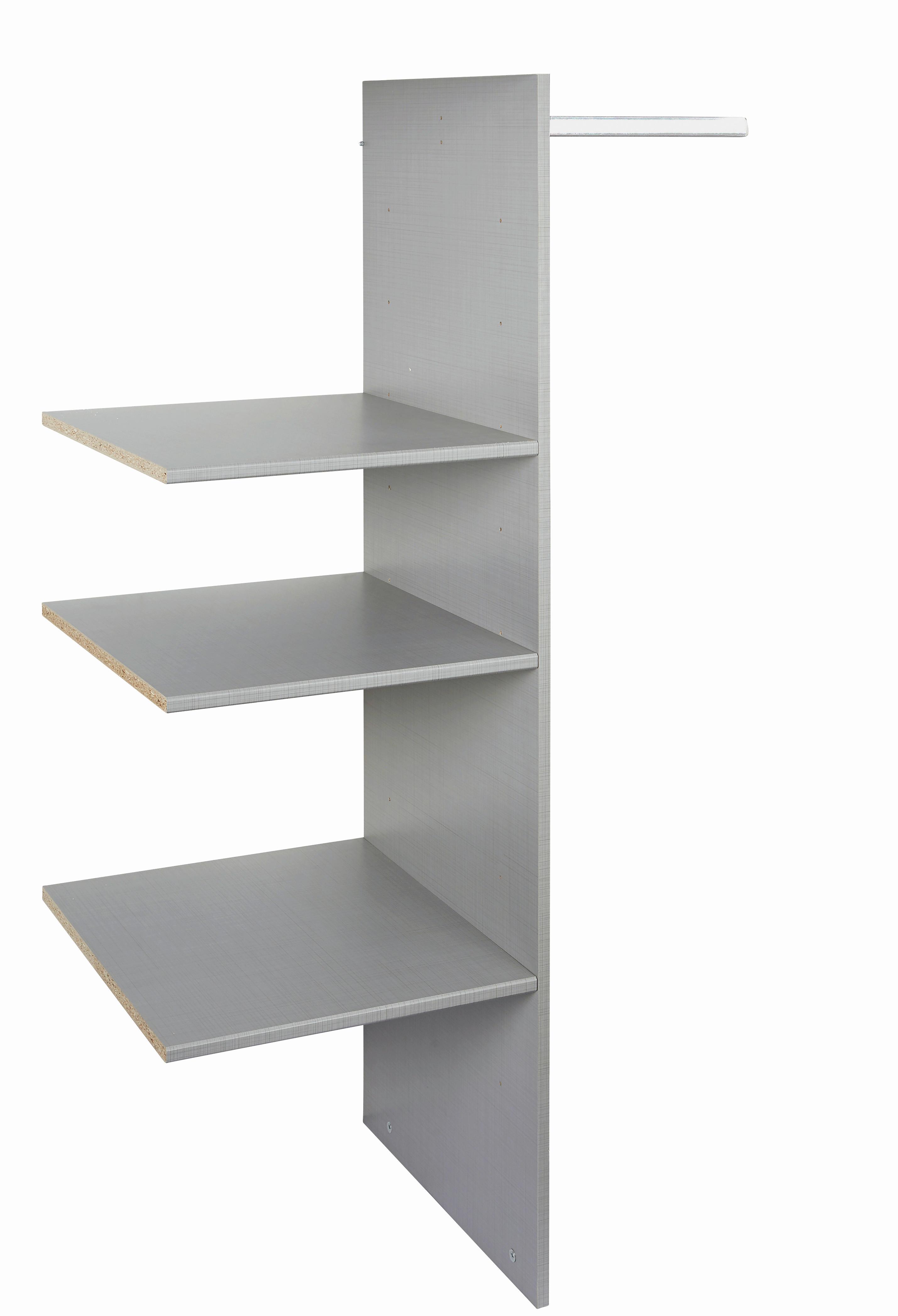 Compartimentare interioară Katrin - gri, lemn (87/150/50cm)