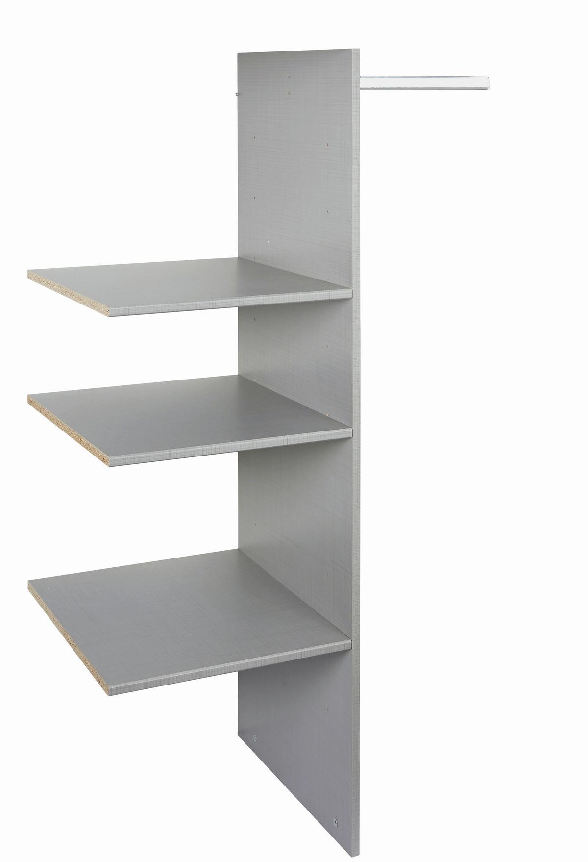 Compartimentare interioară Katrin - gri, lemn (87/150/50cm)