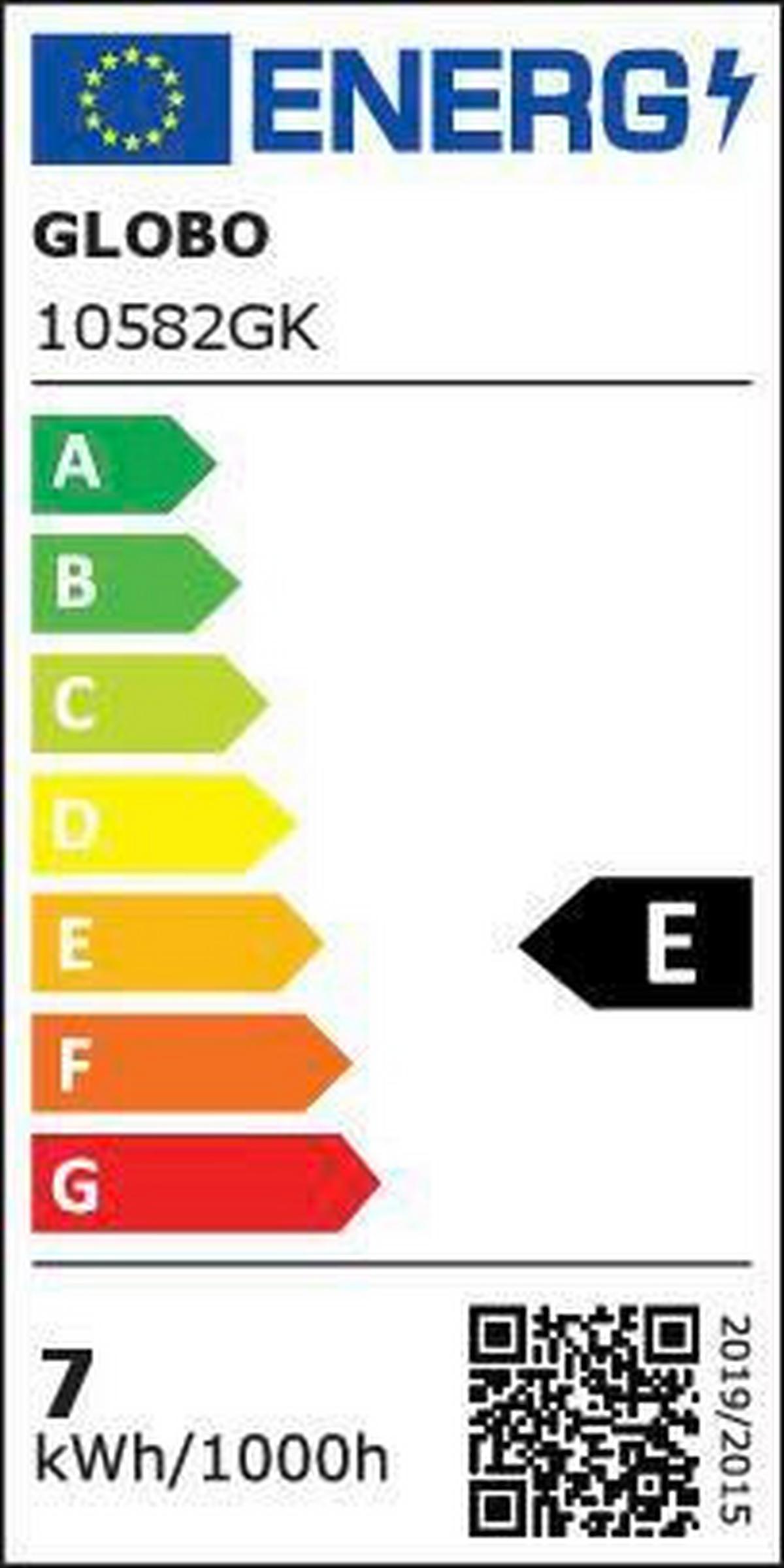 LED-Leuchtmittel 10582GK max. 6 Watt - Klar, Glas (4,5/7,2cm)