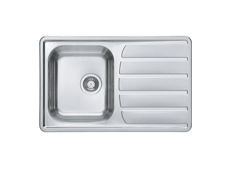 Pomivalno Korito Zoom Maxim 20 - barve aluminija, Moderno, kovina (79/50cm)