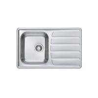 Pomivalno Korito Zoom Maxim 20 - barve aluminija, Moderno, kovina (79/50cm)