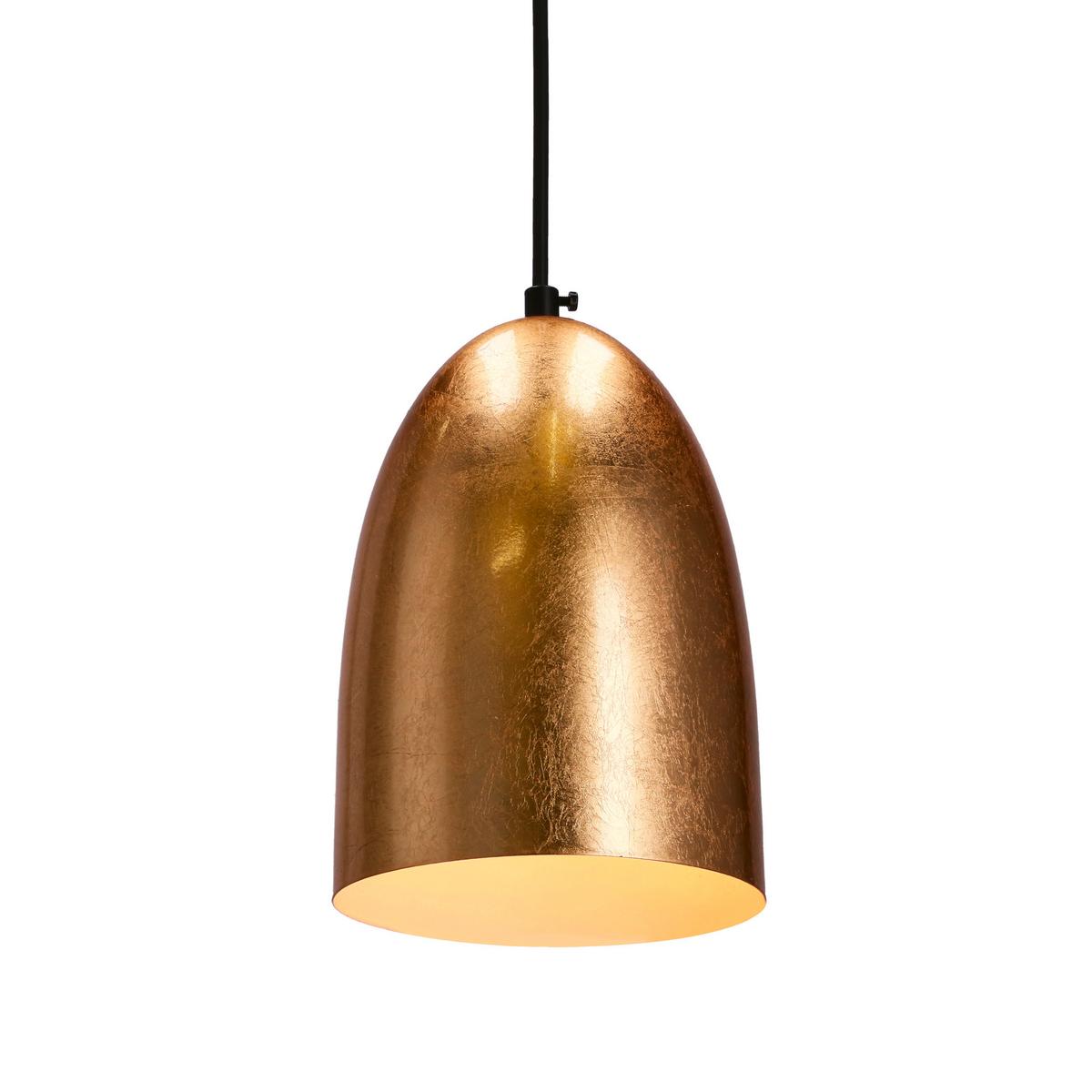 Viseća Svjetiljka Icaro - zlatne boje/crna, Basics, metal (14/14/110cm)