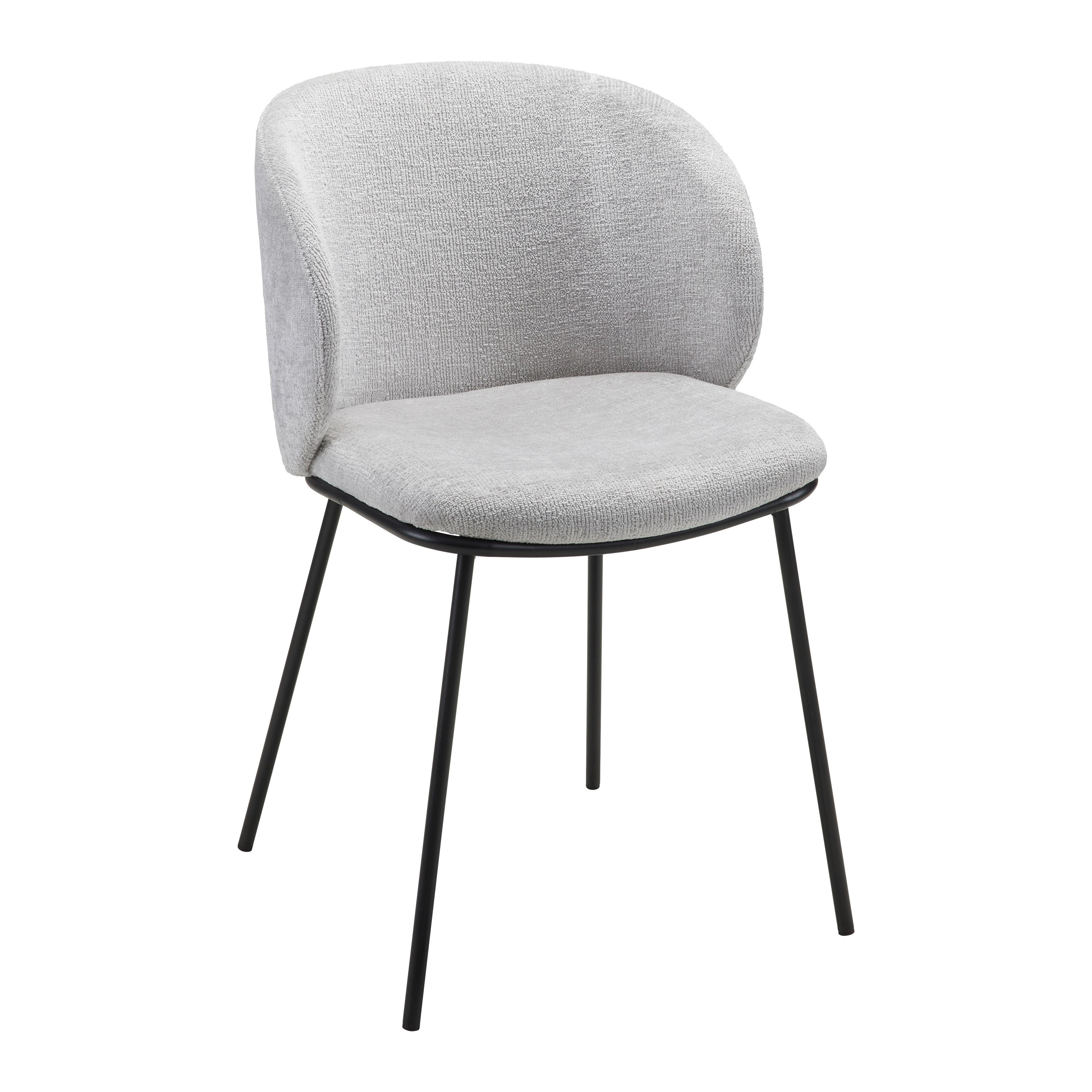 STOL MALEA ljusgrå 49/76/55 cm