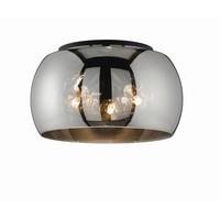 LAMPA SUFITOWA 21304 DIMA - czarny, Design, metal/szkło (40/22cm) - Fischer & Honsel