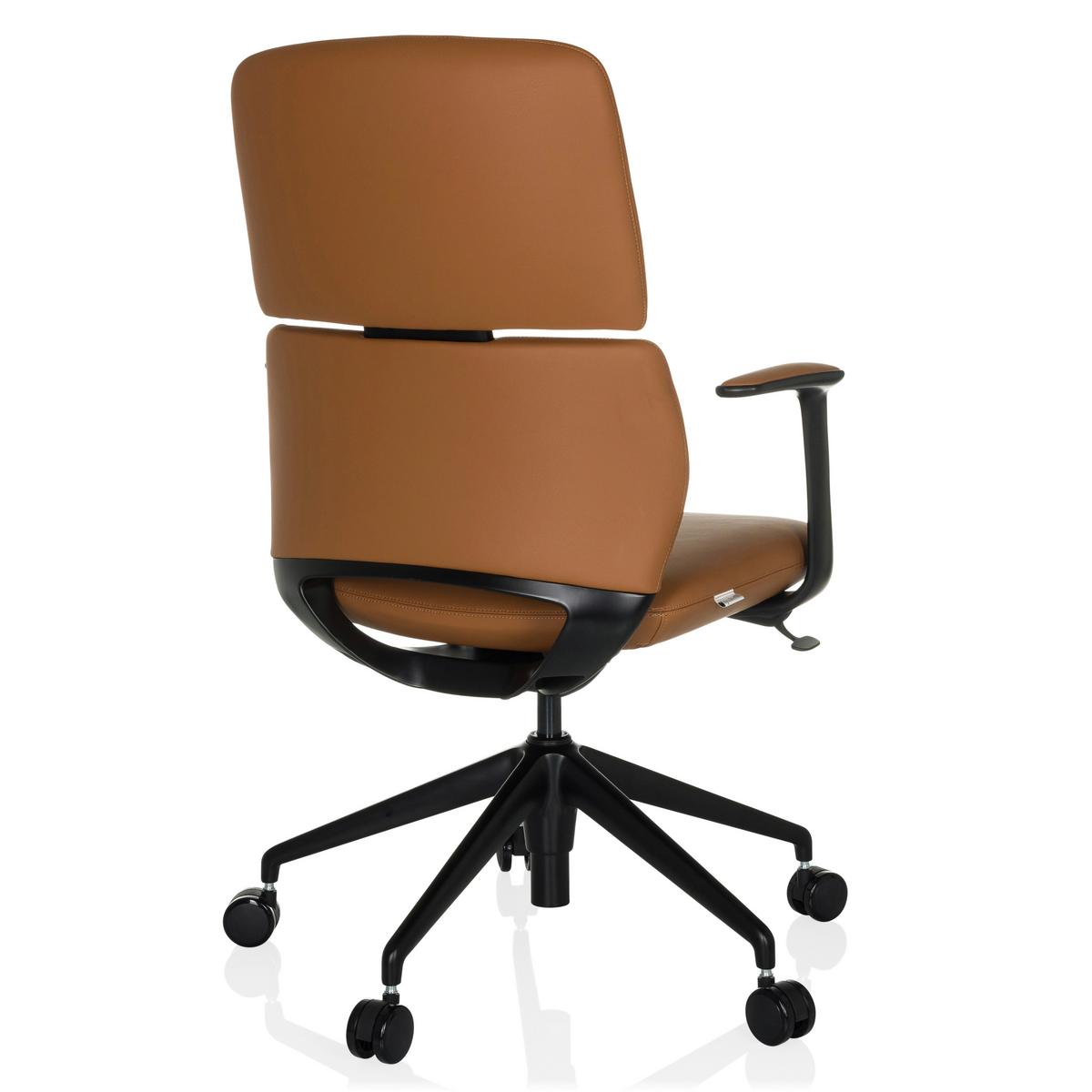 Vrtljivi Stol Atmos Designer - črna, Moderno, kovina/umetna masa (62/98-108/60cm) - MID.YOU