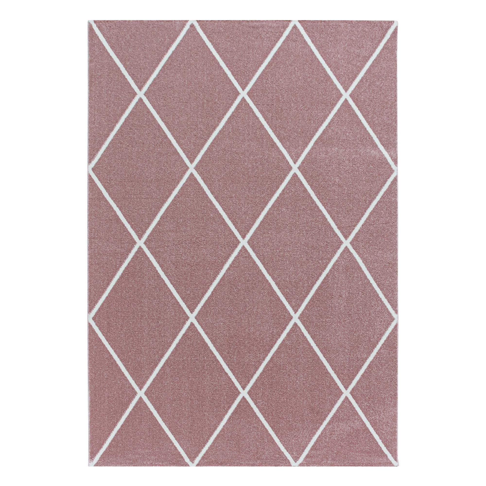 Hochflorteppich Rio Rosa ca. 80x150cm - Rosa, Basics, Textil (80/150cm)