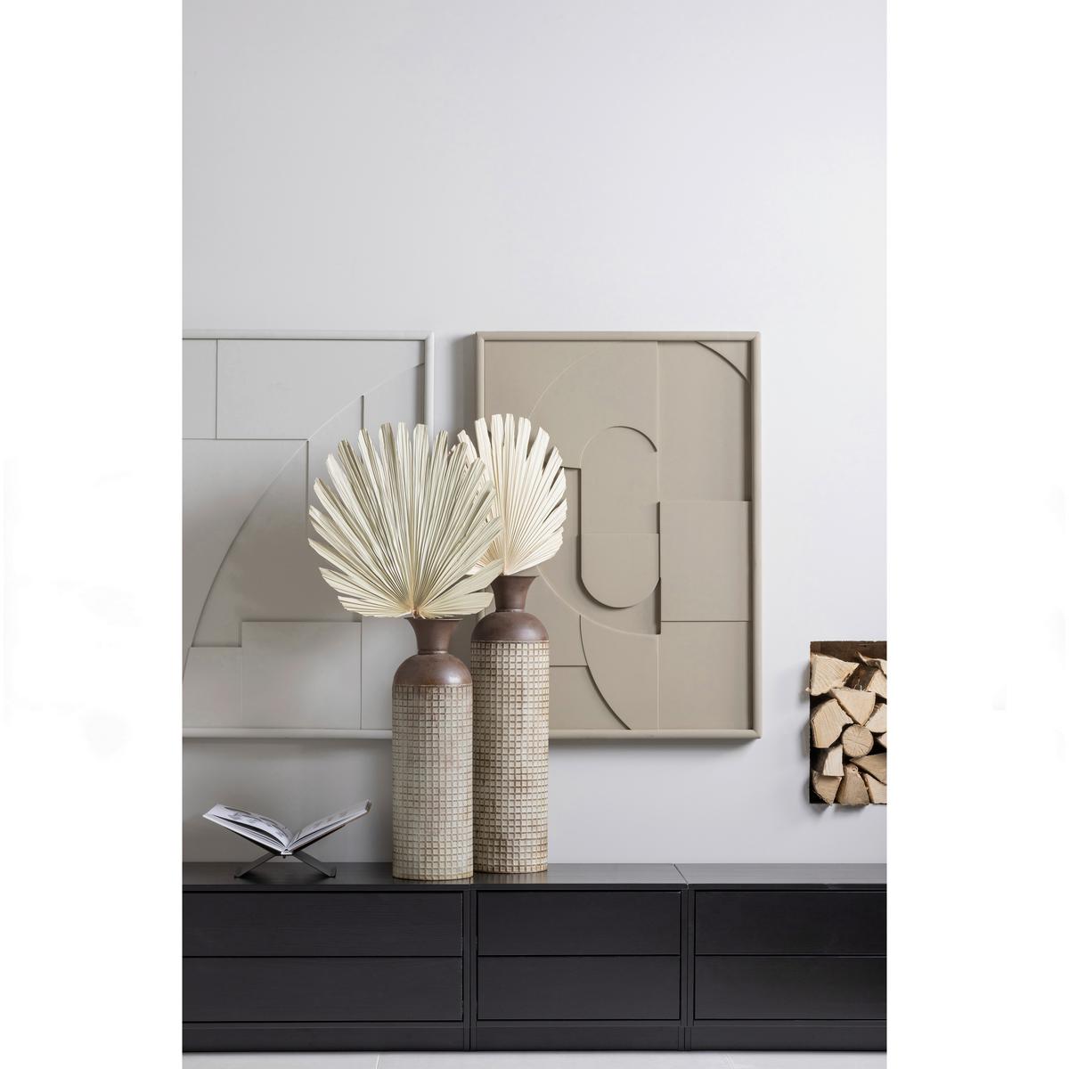 Lowboard Finca Schwarz - Schwarz, Design, Holz (100/40/40cm) - Livetastic